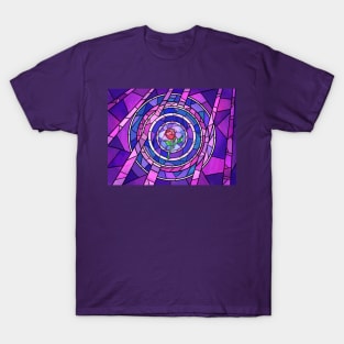 Rose-Tinted Glass Window T-Shirt